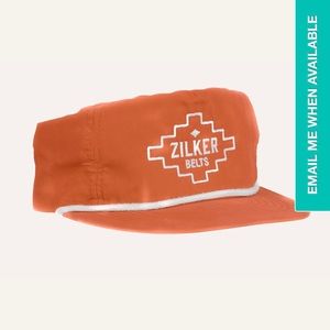 Zilker Belts Rust Red ATX Rope Hat